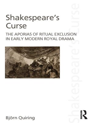 cover image of Shakespeare's Curse